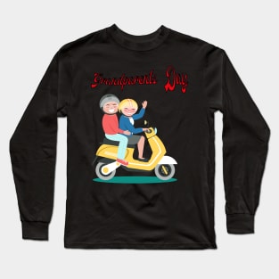 happy grand parents day Long Sleeve T-Shirt